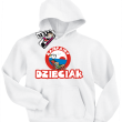Zajefajny dzieciak super dziecięca bluza - biały
