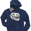 Smile Mem - bluza dziecięca z kapturem - granatowy