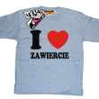 I love Zawiercie koszulka dla dziecka - melanżowy