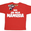 Będę jak moja mamusia koszulka dziecięca - czerwony