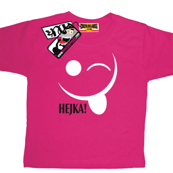 Hejka Buźka - zabawna dziecięca koszulka