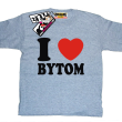 I love Bytom dziecięca koszulka z nadrukiem - melanżowy