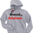 Wnuczek dziadziusia świetna bluza dla chłopca - melanżowy