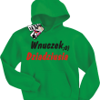 Wnuczek dziadziusia świetna bluza dla chłopca - zielony