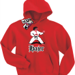 Hajer karate bluza dla małego sportowca - red