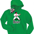Hajer karate bluza dla małego sportowca - green