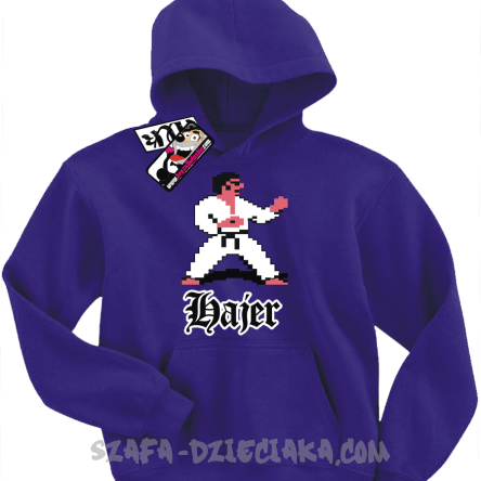 Hajer karate bluza dla małego sportowca - purple