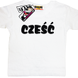 Cześć dziecięca koszulka - biały