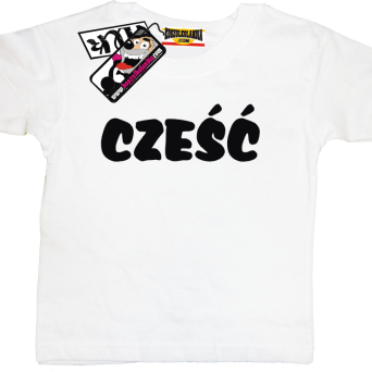 Cześć - dziecięca koszulka, kod: SZDZ00135K