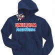 Uwielbiam Angrybirds super dziecięca bluza - granatowy