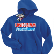 Uwielbiam Angrybirds super dziecięca bluza - niebieski