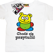 Koloruś chodź się przytulić super koszulka dla dziecka - white