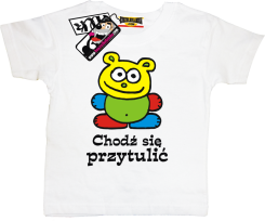 Koloruś chodź się przytulić - super koszulka dla dziecka, kod: SZDZ00095K