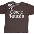 Córcia tatusia dziecięca koszulka - brązowa