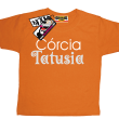 Córcia tatusia dziecięca koszulka - pomarańczowa