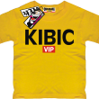 Kibic VIP świetny dziecięcy tshirt - yellow