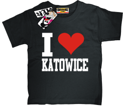 I love Katowice - koszulka dla dziecka, kod: SZDZ00119K