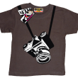 aparat tshirt dziecięcy - brown