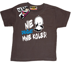 Nie drażnij mnie koleś - zabawny tshirt dziecięcy, kod: SZDZ00024K