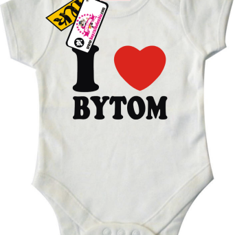 I love Bytom - dziecięce body, kod: SZDZ00215B