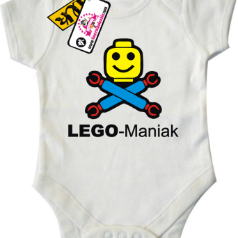 Lego-Maniak - świetne dziecięce body, kod: SZDZ00138B