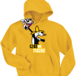 Czas do piachu świetna dziecięca bluza - żółty