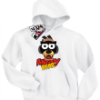 Angry Bear świetna dziecięca bluza - biały