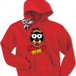 Angry Bear świetna dziecięca bluza - czerwony