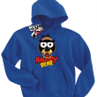 Angry Bear świetna dziecięca bluza - niebieski