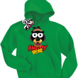 Angry Bear świetna dziecięca bluza - zielony