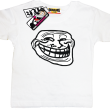 Smile Mem - zabawna koszulka dziecięca - biały