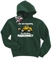 Kto ma koparkę ten królem piaskownicy - świetna bluza dziecięca, kod: SZDZ00209S