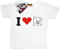 I love Misia - oryginalny tshirt dla dziecka, kod: SZDZ00121K
