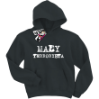 Mały terrorysta humorystyczna bluza dziecięca - black