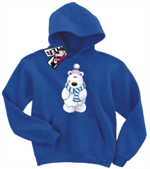 Miś zimowy Felicjan - niepowtarzalna dziecięca bluza, kod: SZDZ00172S