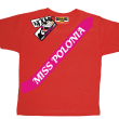 Miss polonia - koszulka dziecięca - czerwony
