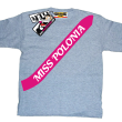 Miss polonia - koszulka dziecięca - melanżowy
