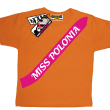 Miss polonia - koszulka dziecięca - pomarańczowy