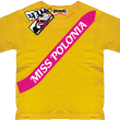 Miss polonia - koszulka dziecięca - żółty