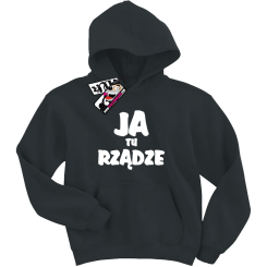 Ja tu rządzę - zabawna bluza dziecięca, kod: SZDZ00083S