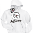 Hej! Koleżanko oryginalna dziecięca bluza - biały