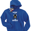 Wziąć Cię na byka? super bluza dziecięca - niebieski