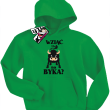 Wziąć Cię na byka? super bluza dziecięca - zielony