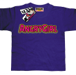 Angrygirl super koszulka dla dziewczynki - purple