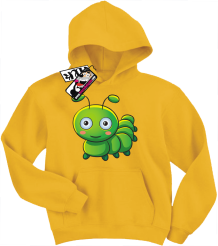Stonoga zielona - super dziecięca bluza, kod: SZDZ00201S