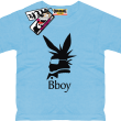 Bboy świetna koszulka dziecięca - sky blue