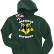 Następca batmana niepowtarzalna bluza dziecięca - bottle-green