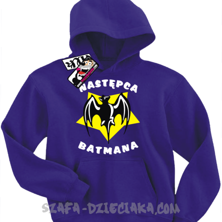 Następca batmana niepowtarzalna bluza dziecięca - purple